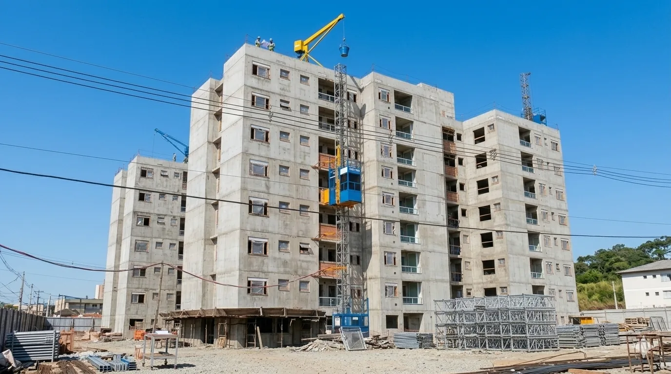 Mini Grua instalada